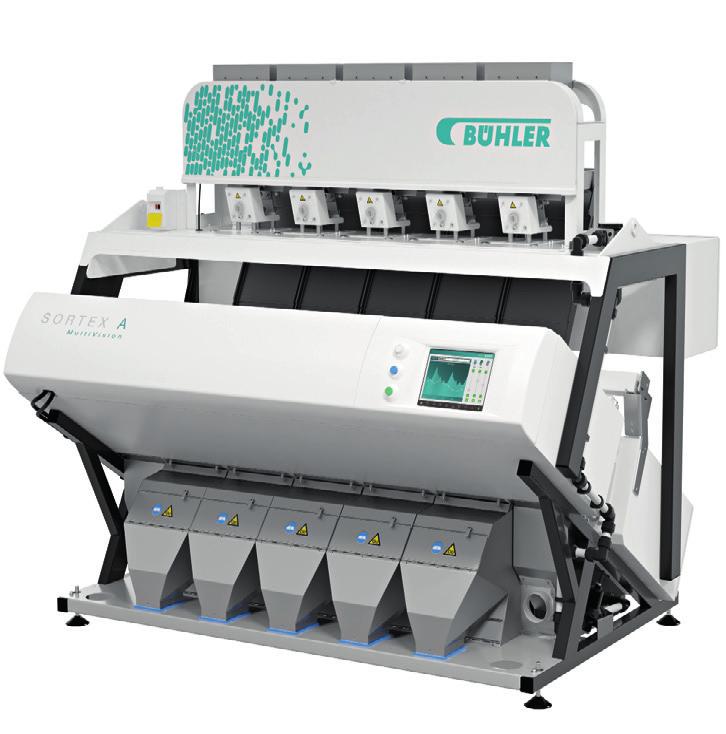 One module Two/Three module Four/Five module Empowering sorting performance The SORTEX A range inspection technologies together with provide the most profitable sorting performance in