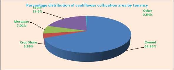 Area and Household The information as obtained from the Productivity Survey 2014 of cauliflower crop in Bangladesh has been discussed in this chapter. It contains data related to: i.