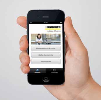 Online overview: the app. The innovative web application for all cleaning service providers worldwide! The Kärcher app is a pioneering tool for QA inspections any time, anywhere.
