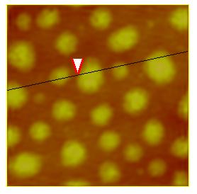 Polymer-polymer interfacial tension from AFM