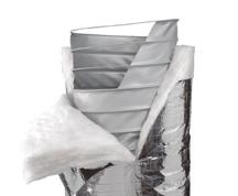 Air Handling System Products Flexible Air Duct Microlite XG with Flex-Glas PC Fiber Glass Duct Wrap Flexible air duct with JM Formaldehyde-free Flex-Glas PC fiber