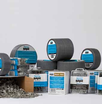 INSTALLATION ACCESSORIES For a seamless installation, we recommend PermaBase Tape and PermaBase Screws.