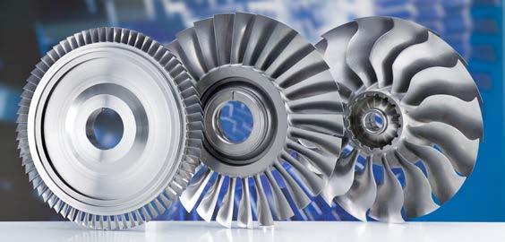 Technological lead Today`s eco-efficient engine designs give rise to an increasing demand for new classes of engine components such as integrally bladed rotors or