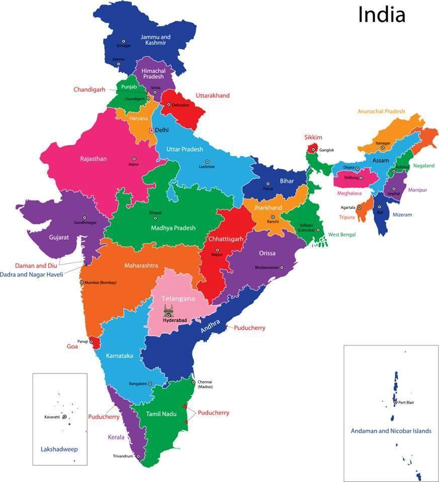 Area-3,287,590 [ km 2 (7th) GDP -$5.425 trillion (3rd) Coastline:7,516.6 km 29 states and 7 union territories The Indian economy is the world's tenth-largest The Agricultural sector 18.1% of GDP.