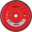 Coated Abrasives 2 ABRASIVE FLAP DISCS FLAP DISC Grit T27 Type 27 20 Pack T29 Type 29 20 Pack 4 x /8 36 68.27.100 68.27.100.1 68.29.100 68.29.100.1 4 x /8 60 68.27.101 68.27.101.1 68.29.101 68.29.101.1 4 x /8 80 68.