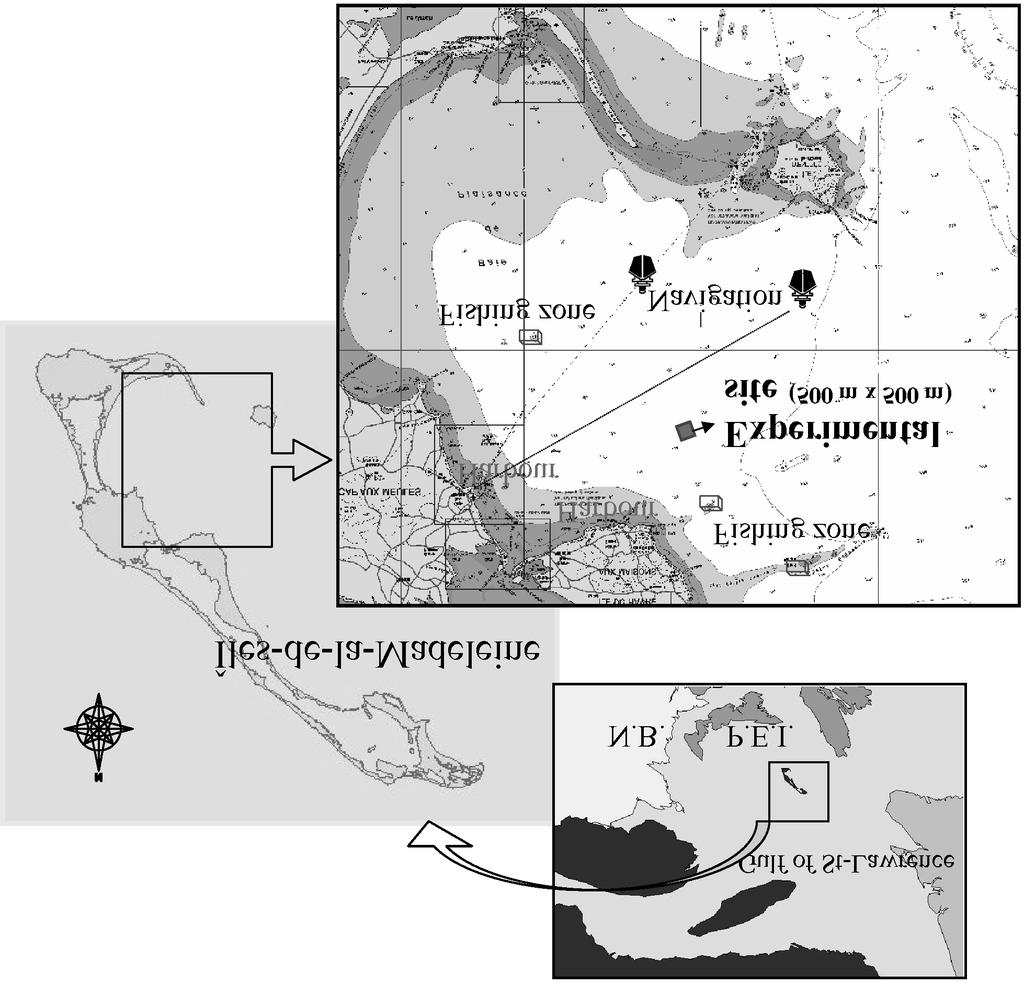 SHORT TITLE HERE Figure 1. Localisation of experimental site in open sea. Environmental assessment Prior to the deployment of the experimental longlines, Tita et al.