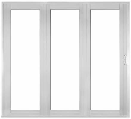 system 2 panel door system 6 x 8 shown