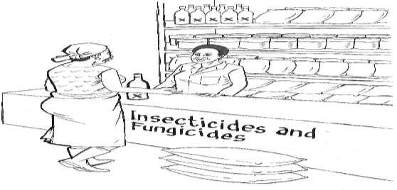 16. Buying Good Insecticides and Fungicides 16 Q 1: What can you infer from the picture?