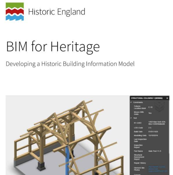 Historic BIM Recently released case study and information by Historic England. Free for download! Lots more at http://bim4heritage.