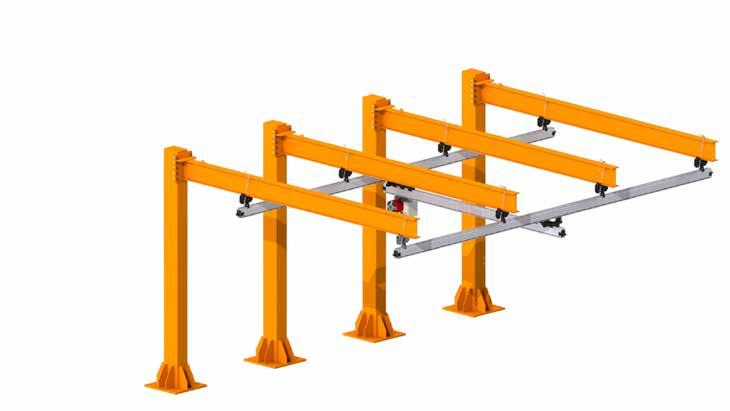 Increase Cantilevered Rail System