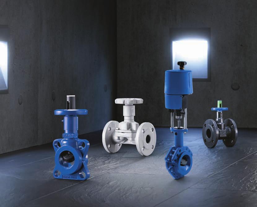 14 Service Valves from KSB Our valves also contribute to the energy efficiency of the complete system.