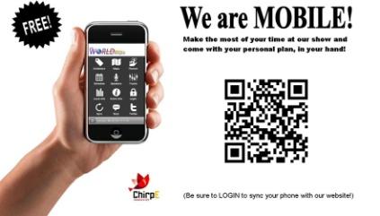 with the QR code to your app! 10.
