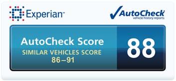 What AutoCheck Score SM tells you An AutoCheck Score rates the quality of a vehicle s history compared with all used vehicles on the road after 1981, providing a relative comparison to vehicles of