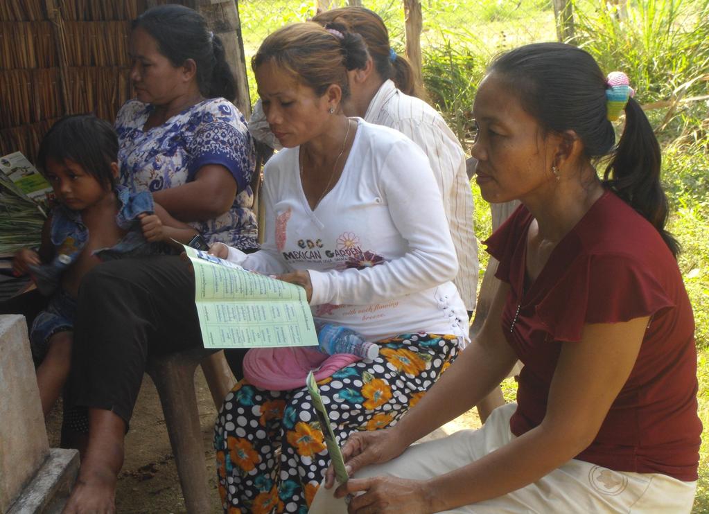 Women Group in Kampong Sangkat Kampong Kandal learning