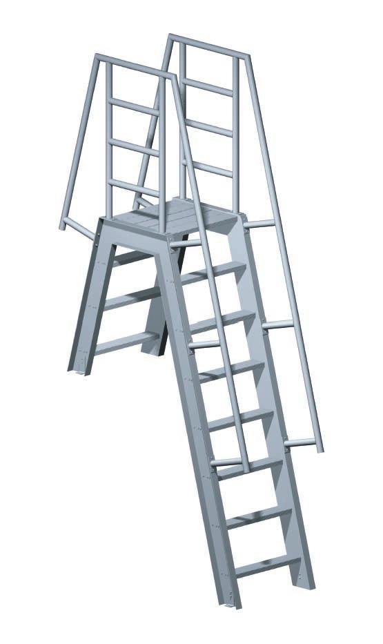 Enter the ladder model number in the first box (example: Model 531 Cage Ladder) to specify your desired ladder. See pages 2-5 for ladder details and descriptions.