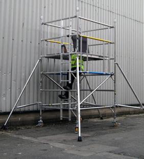 Access Solutions For safe height access you need the stable and comfortable working platforms provided by our range of ready to erect Access equipment, some of which are shown below.