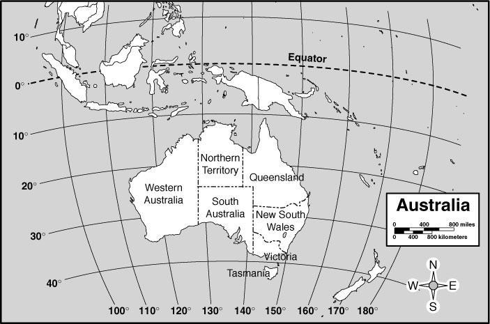 Grade 7 Practice Test for State Geography CRT 2007 PASS 1.2 Sample Test Items: Depth of Knowledge: 2 Correct Answer: C Compared to the rest of Australia, the climate of Tasmania is A warmer. B drier.