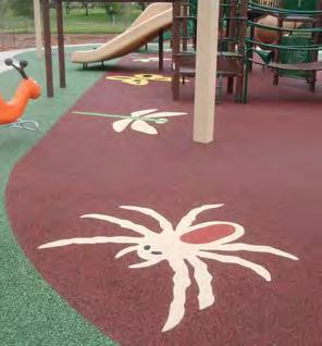 PLAYGROUND SURFACING The most complete line of bound playground surfacing in the world: poured-in-place, turf &