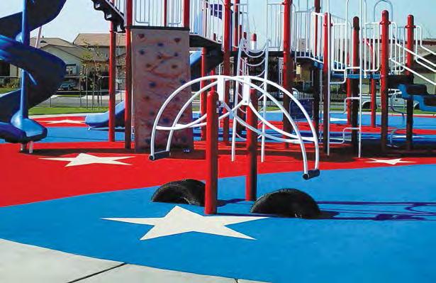 PLAYGROUND SURFACING The choice is yours when it comes to IPEMA-certified & ADA-compliant systems.