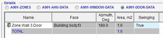 is True the air flow rate specified in the column BB airflow through device is used for all devices when calculating the PDA. If the parameter DOAS in PB?