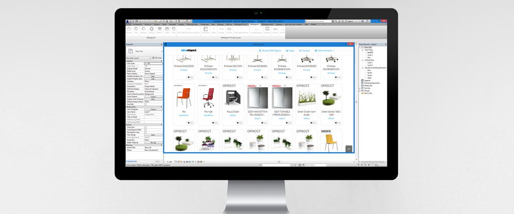 BIMobject Hercules is a cloud solution for large companies to develop, organise, structure, standardise and manage their own BIM objects and to publish and syndicate these in a controlled way to