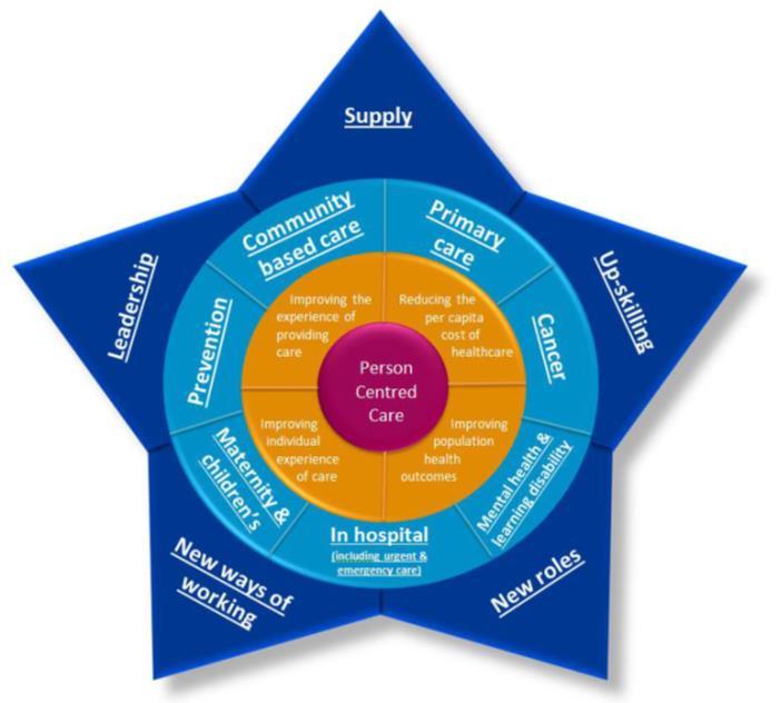 Articulating HEE Transformation Star offer: The STAR tool is a menu of products and activity to support workforce transformation.