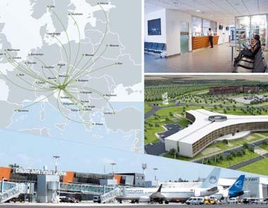 Current state ports and airports Aerodrome J. Pučnika Ljubljana: - main Slovenian airport -1,5 mio.