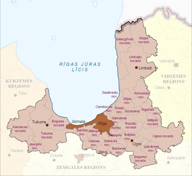Reģiona sociāli ekonomiskās attīstības potenciālam atbilstošākie ir Baltijas valstu galvaspilsētu reģioni Viļņas reģions Lietuvā un Harju reģions Igaunijā.