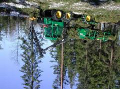 Procurement of the forest residues is connected into timber harvesting Baling of forest residues Forest haulage of bales by a forwarder On-road transportation by log trucks Chipping of forest