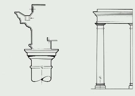 Spigot 520mm 420mm Ceiling 108mm 2337mm 305mm Architrave to entrance door as illustrated,