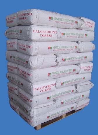 Description CA CEMENT Calcium aluminate cement CHAMOTTE GREEN FOREST Vermiculite Calcined clay sized in standard sizes (0-5, 0-10, 0-1, 1-3, 3-6, 6-10 mm), supplied in bags