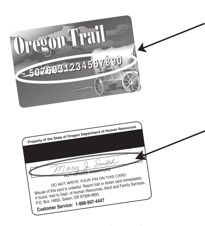 WHAT IS YOUR OREGON TRAIL CARD? The Oregon Trail Card is a SAFE, EASY and CONVENIENT way for you to get your benefits each month.