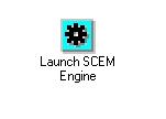 Start SCEM Engine Launch SCEM Engine The Launch SCEM Engine activity is a Start SCEM Engine activity that launches the SCEM Engine.