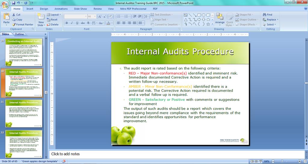 Internal Auditing Training & Exam Internal