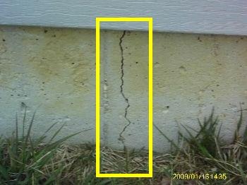 Recommend sealing the cracks with a concrete crack filler or caulk that is recommended for