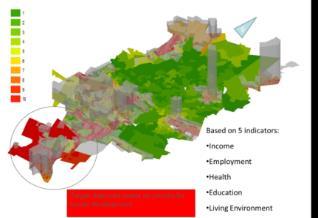 Population Density Spread The area highlighted in red (Region G or South of Johannesburg) has the highest population density with the lowest levels of employment and relatively high potential for