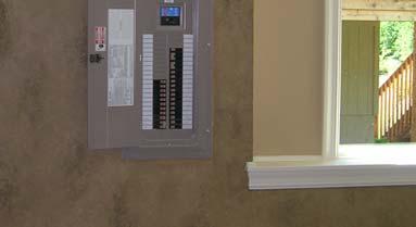Electrical panels shall not be installed in storage closets or bathrooms, and closets or bathrooms should not be built around