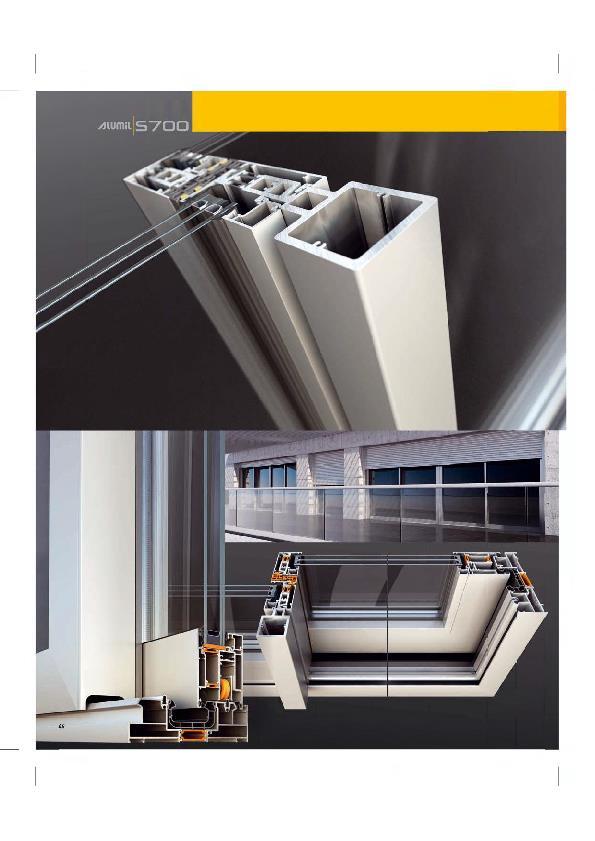 S 700 is a TOP class lift-slide system for very large openings with impressive, out off competition, characteristics. Very low face sash of only 84 mm.