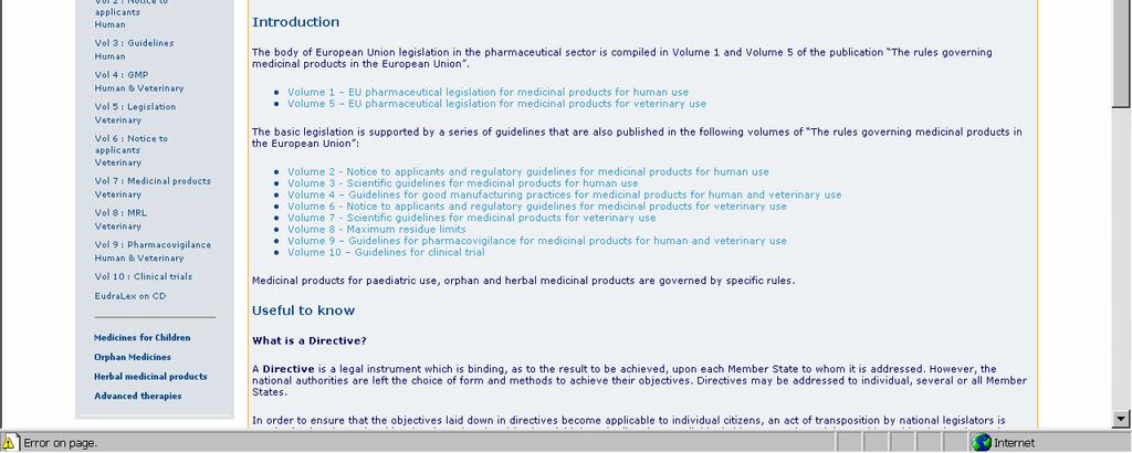 documents Latest news on Pharmaceuticals http://ec.