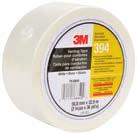 Tapes to Mark, Identify, Seal & Protect Sealing Tapes 3M Polyethylene Film Tape 483 3M Venting Tape 394 3M Bond Breaker Tape 8891 Used in general sealing of containers, electroplating and printed
