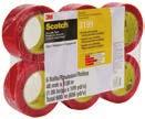 Size Printed Message Color Packaging Quantity Billing Unit Scotch Security Tapes 3732 and 3734 Polypropylene backing with a synthetic rubber adhesive Complies with ASTM D1974-92 and meets CID