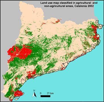 In other areas expansion rate is much lower, but in many places outside the Mediterranean region a decrease in proportion of these lands is recorded.