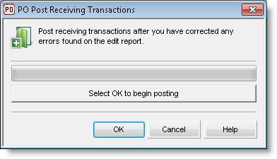 If you have not yet posted the transaction(s) that contains an error, you can correct the error before you post. See Correcting Errors in Unposted Transactions on page 71 for more information.