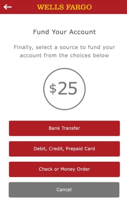 instant access to Wells Fargo mobile