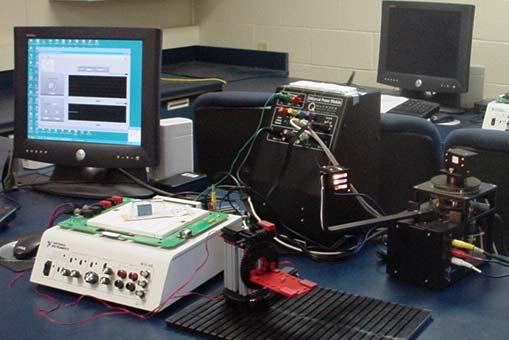 Figure 2: NI ELVIS Station & Quanser Solar Tracking System Building to PID control via LabVIEW programming The challenge of taking freshman first semester students from no previous exposure to