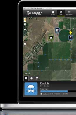If it s remotely possible, FieldNET can do it. NAVIGATION BAR Access and control your entire irrigation operation at any time, and from anywhere with FieldNET.