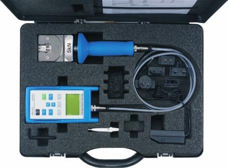 Ordering Example Welding Force Calibration Transmitter with Measuring Case Supplied as a Set Type Item 1: Welding force calibration transmitter 9831C211 Item 2: Welding force measuring case 9831C0001