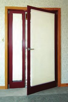 These doors come in a range of styles to complement the windows and overall