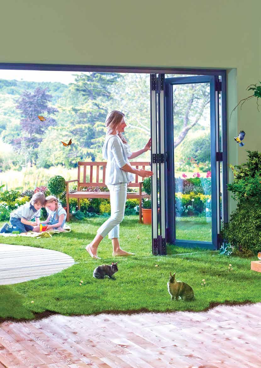 The new Imagine Bi-Fold Door is a complete step change It is the first product to be launched under the VEKA UK Group banner, and as such the attention to detail in this range is unparalleled.