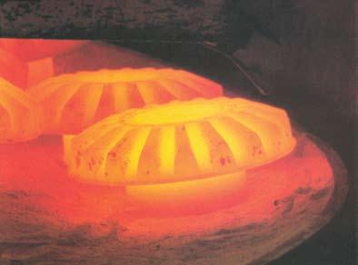 MWF Special Section Hot forging is typically done above the recrystallization temperature of the metal.